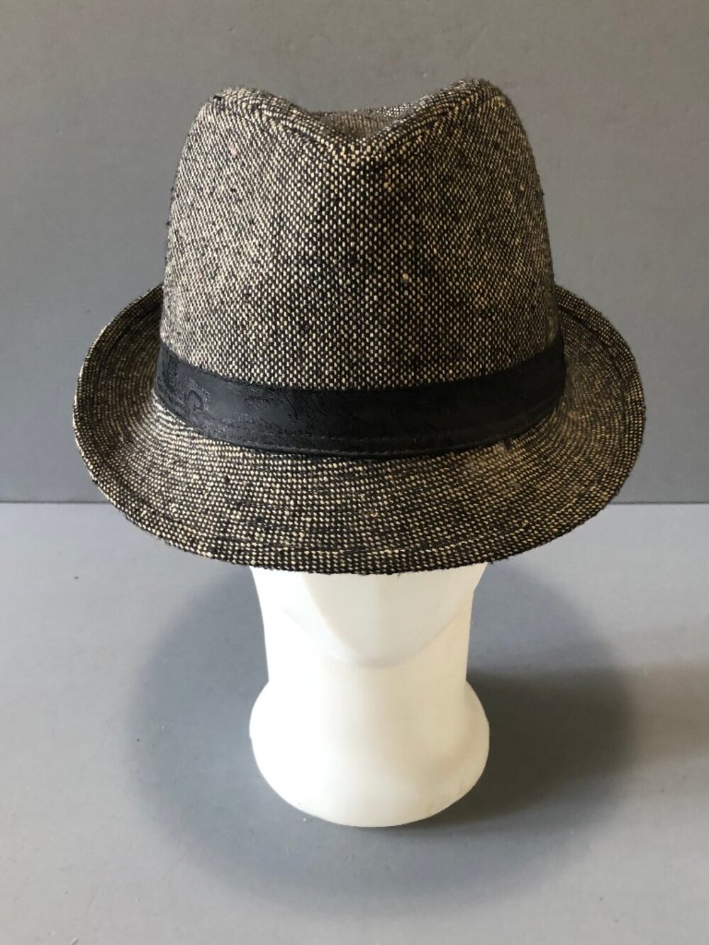 VINTAGE STYLE LIDS TEXTURED FEDORA OR TRILBY HAT S/M